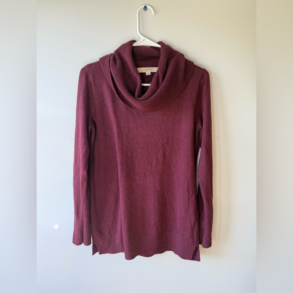 LOFT Cowlneck sweater Size Medium